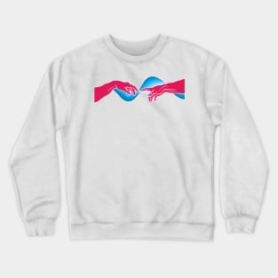 Creation of Adam Crewneck Sweatshirt